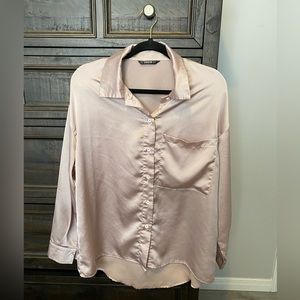 Shein Satin Blouse